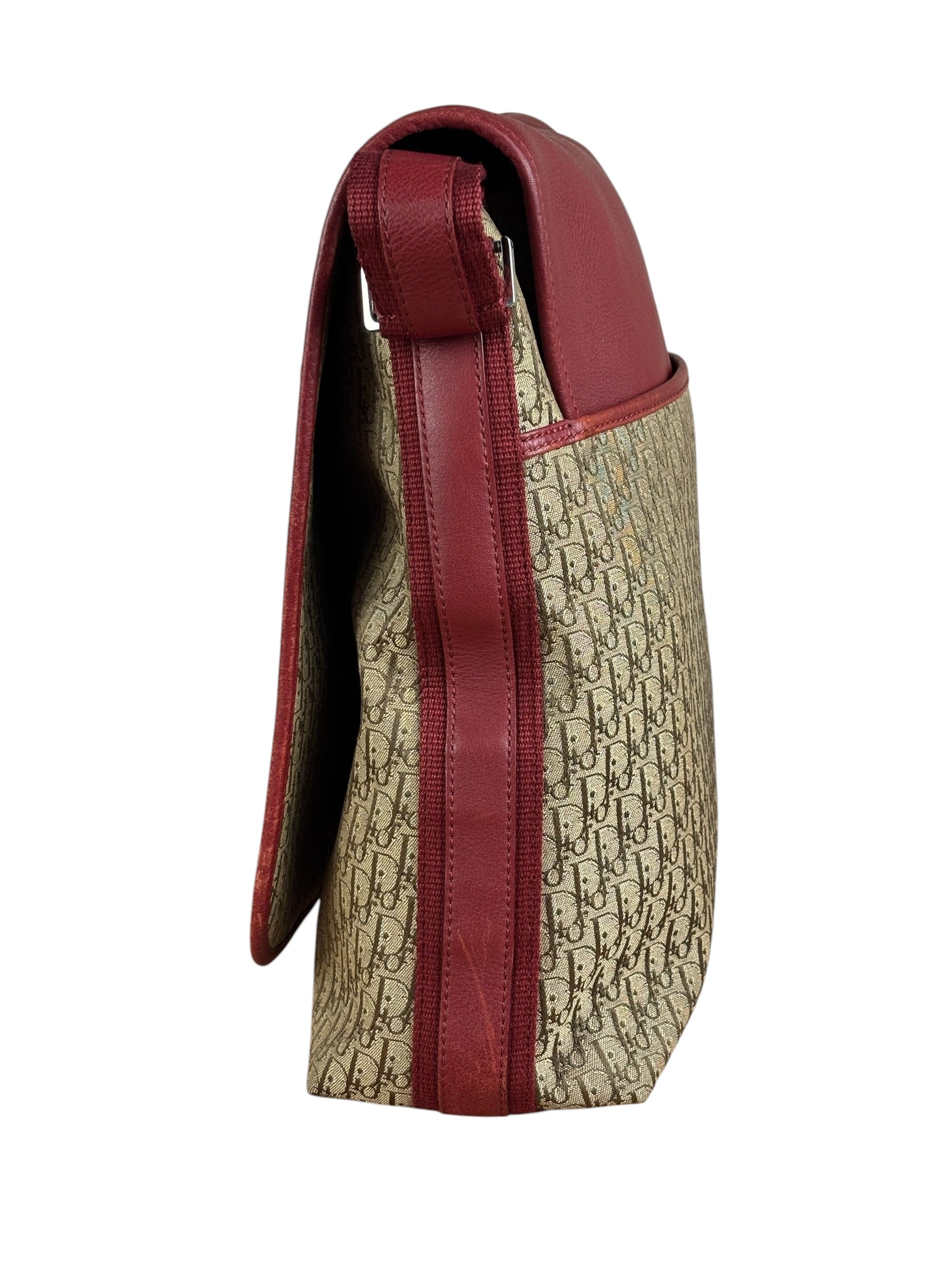 Christian Dior Street Chic Canvas Messenger Bag