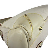 Louis Vuitton White Leather Suhali L'Essentiel Shoulder Bag