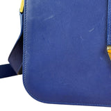 Saint Laurent Chyc Royal Blue Leather Crossbody