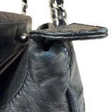 Chanel Black Calfskin Ritz Flap Bag 2007