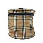 Burberry Vintage Nova Check Top Handle Vanity Bag
