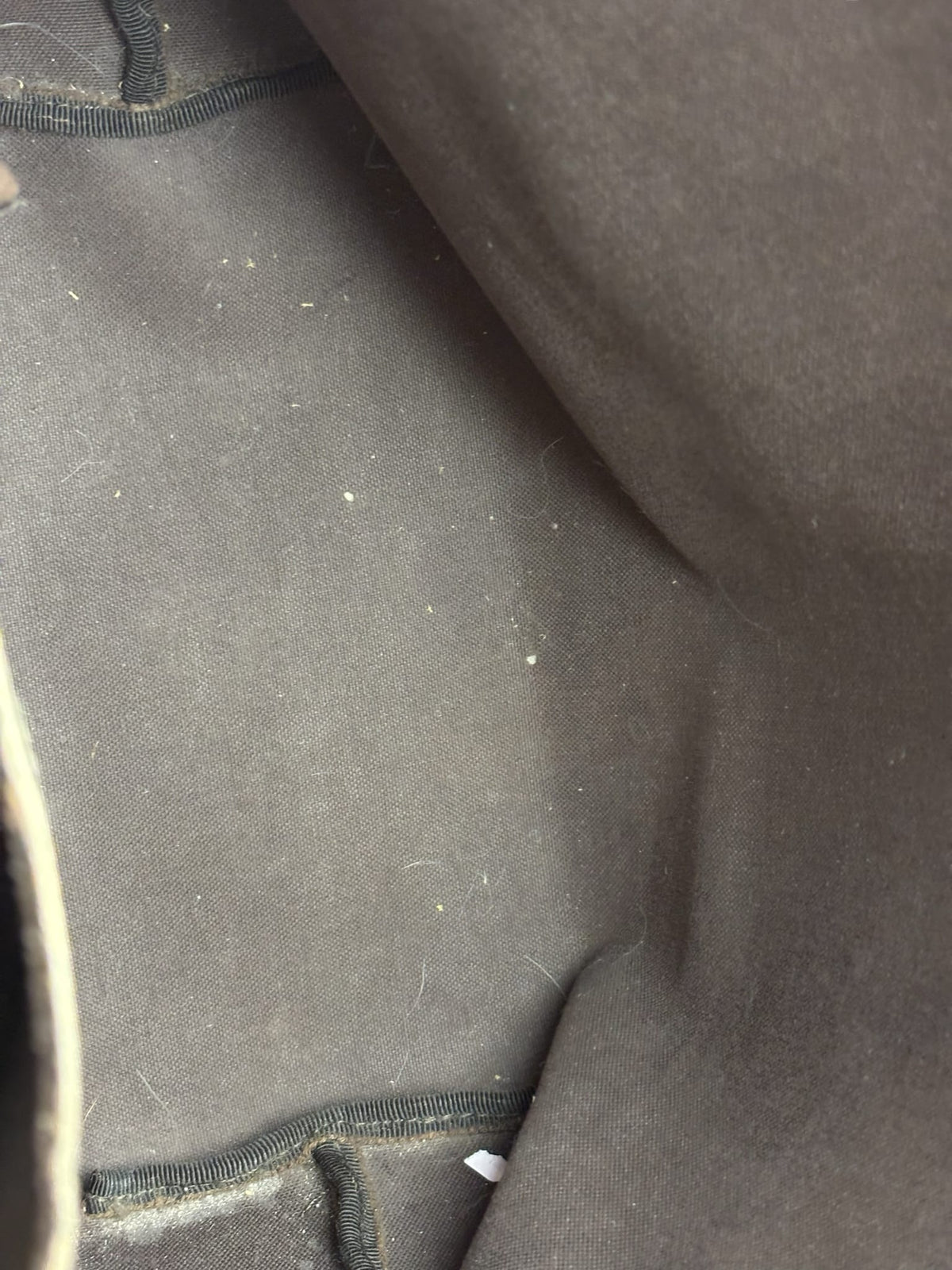 Gucci Beige/Grey Leather Canvas GG Joy Tote Bag