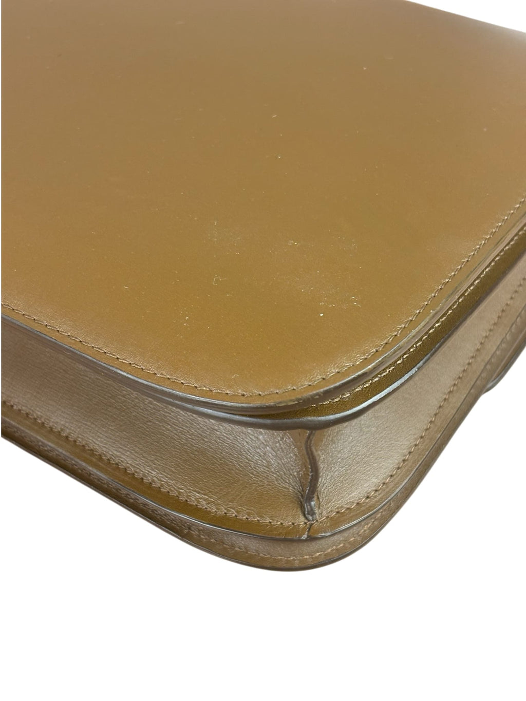 Celine Brown Leather Medium Classic Box Bag