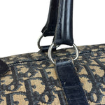 Christian Dior Vintage Navy Blue Trotter Boston Bag