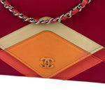 Chanel Pink Leather Wallet on Chain Crossbody Bag 2017