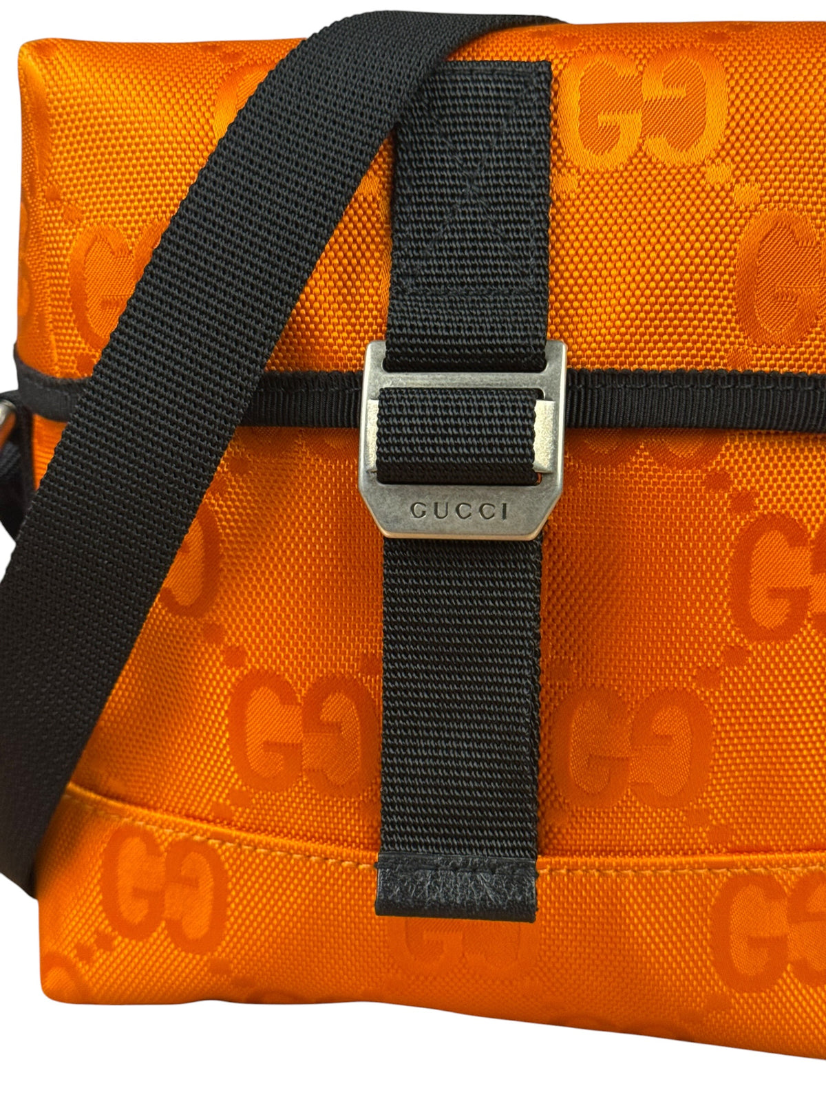 Gucci Bicolor GG Nylon Crossbody Bag