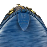 Louis Vuitton Vintage Blue Epi Speedy 25