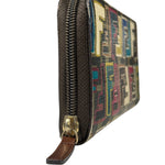 Fendi Zucca Spalmati FF Multicolor Long Wallet