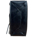 Balenciaga Black Leather Papier A4 Tote Bag