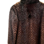 Joséphine Vintage Brown Fur Coat