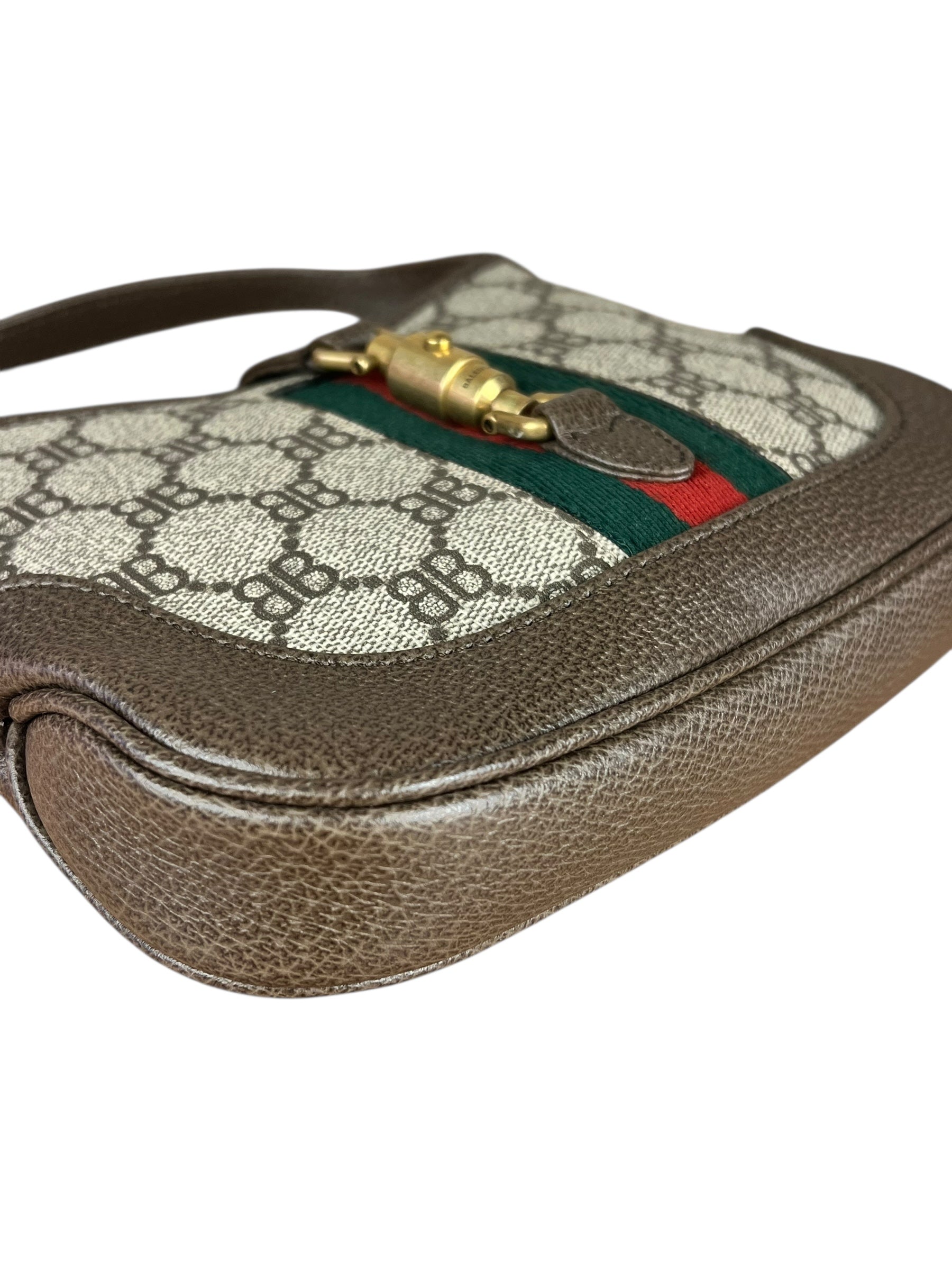 Gucci x Balenciaga BB Supreme Web Mini Jackie