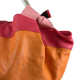 Loewe Leather Nappa Aire Handbag Orange/Pink