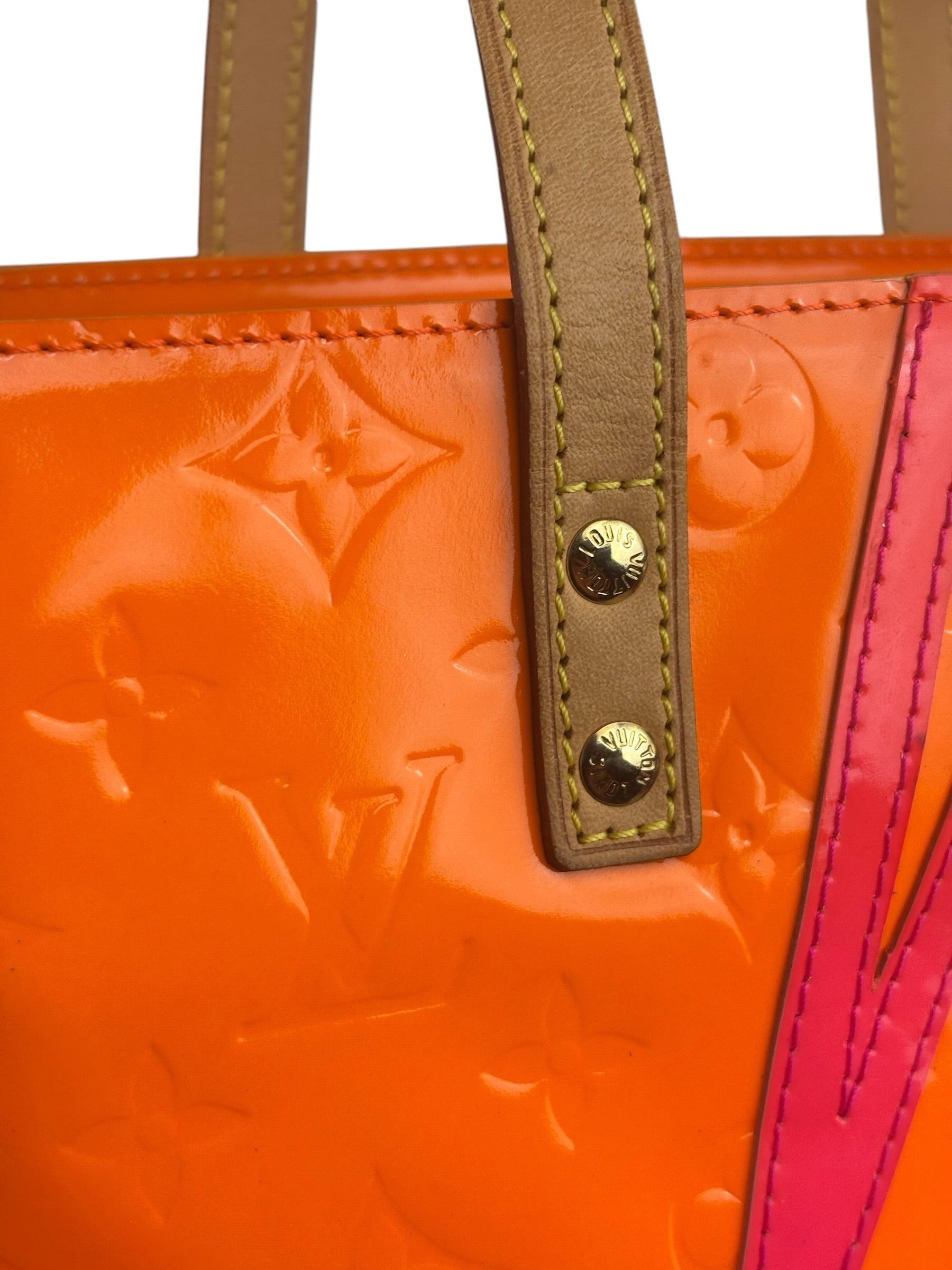 Louis Vuitton x Robert Wilson Monogram Fluo Vernis Reade Tote Bag MM