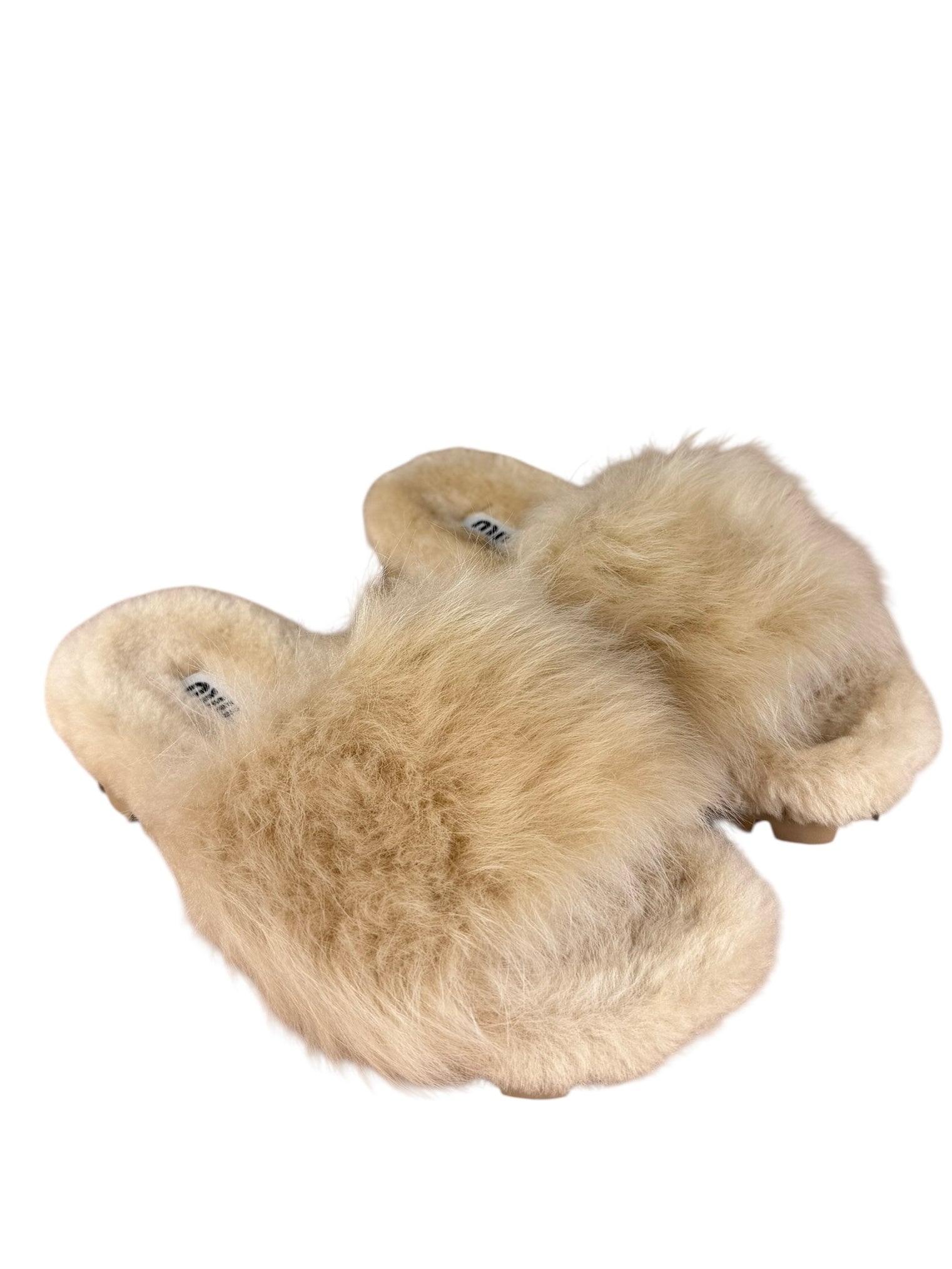 Miu Miu Calzature Donna Fuzzy Slides