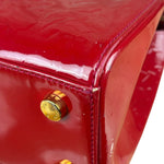 Louis Vuitton Red Vernis Brea Two-Way Bag PM
