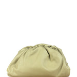 Bottega Veneta Beige Leather Pouch Clutch