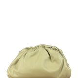 Bottega Veneta Beige Leather Pouch Clutch