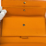 Louis Vuitton Orange Hue Epi Leather Wallet