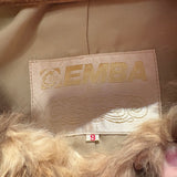 Emba Vintage Fur Lined Trench Coat