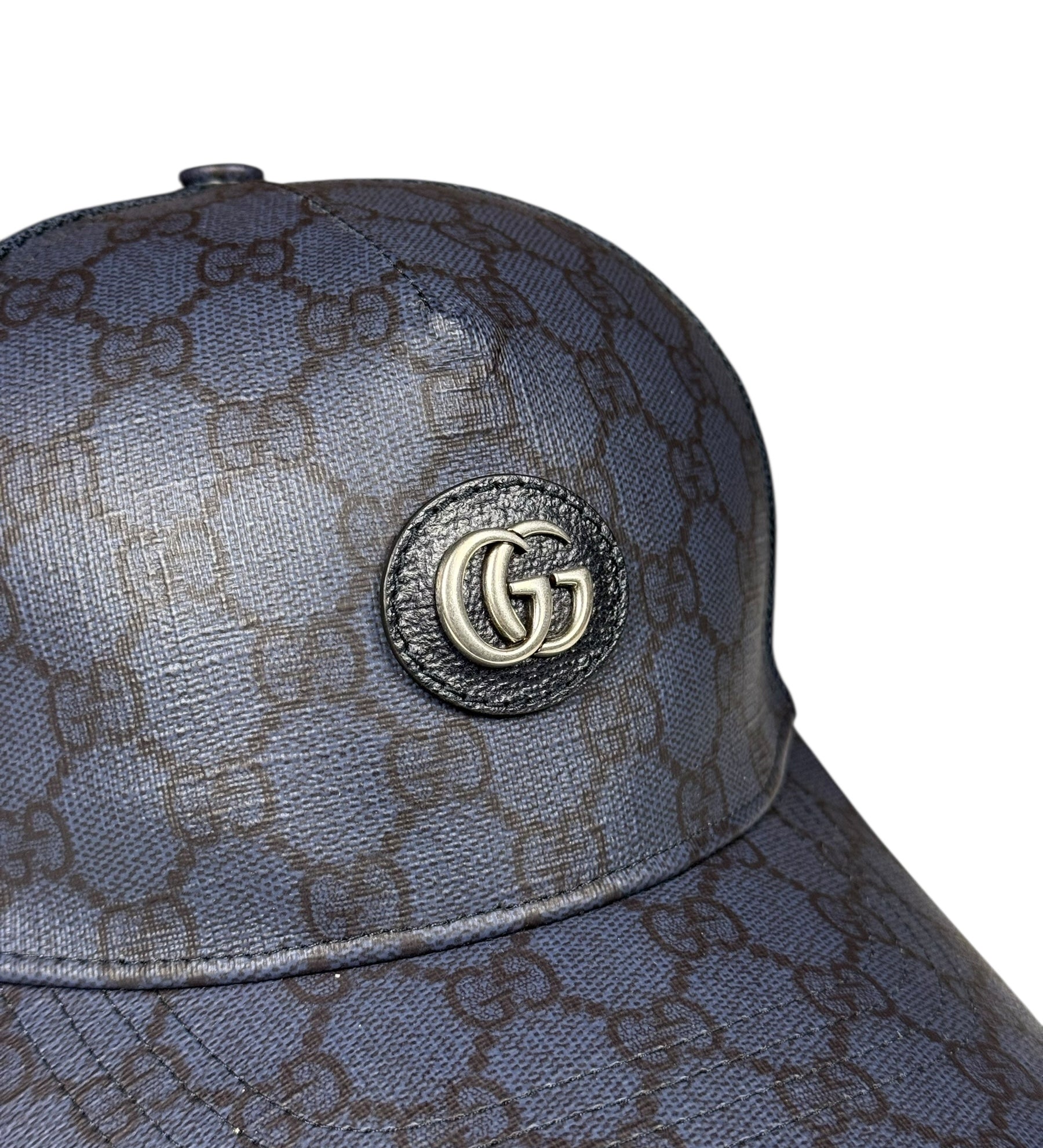 Gucci Trucker Hat Navy Blue