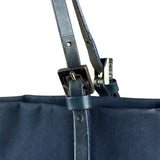 Fendi FF Wave Canvas Shoulder Tote