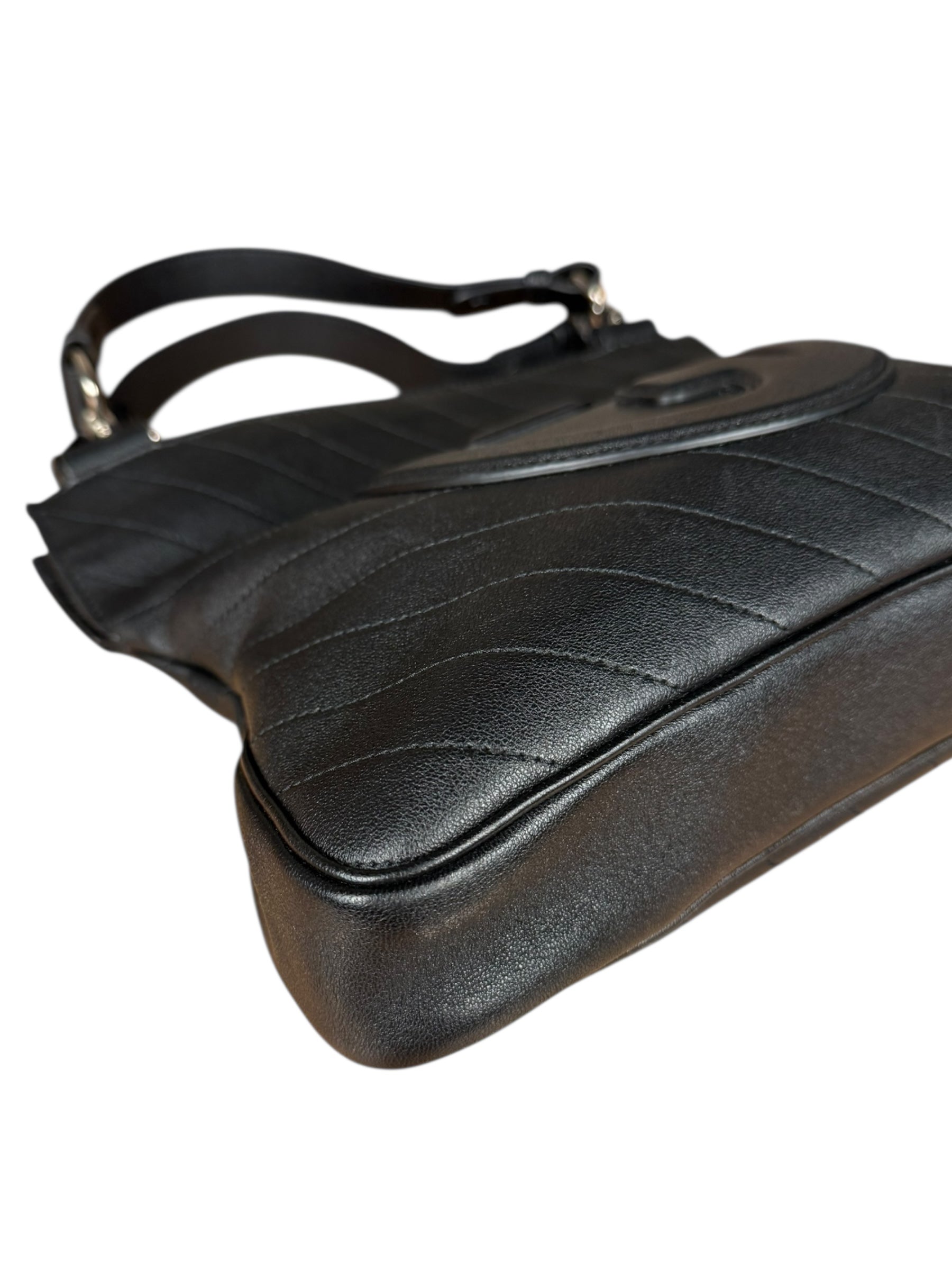 Gucci Blondie Leather 2Way Bag Black