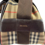Burberry Vintage Beige/Dark Brown House Shoulder Bag