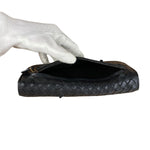 Bottega Veneta Woven Long Wallet Black