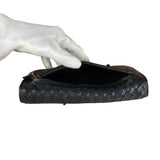 Bottega Veneta Woven Long Wallet Black