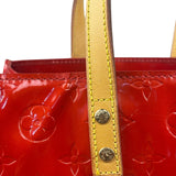 Louis Vuitton Vintage Rouge Monogram Vernis Reade Tote Bag PM