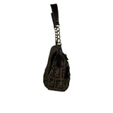 Fendi FF Zucca Vintage B Flap Shoulder Bag