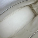 Hermes Kelly 32 White Clemence Leather Handbag 2008