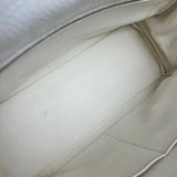 Hermes Kelly 32 White Clemence Leather Handbag 2008