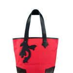 Vivienne Westwood Red Canvas Tote Bag