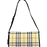 Burberrys Nova Check Flap Shoulder Bag