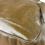 Balenciaga Brown Motocross Classic Travel Bag