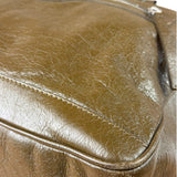 Balenciaga Brown Motocross Classic Travel Bag