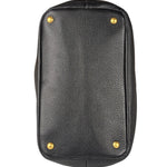 Prada Black Leather Vitello Daino 2Way Handbag