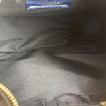 Burberry Vintage Black Canvas Crossbody Bag