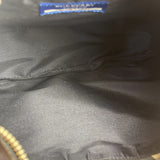 Burberry Vintage Black Canvas Crossbody Bag