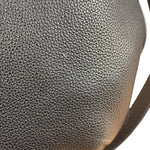 Gucci Black Pebbled Leather Half Moon Hobo Bag