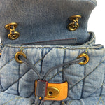 Coach Blue Denim Mini Tabby Backpack