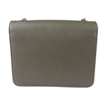 Gucci Grey Calfskin Interlocking Small G Shoulder Bag