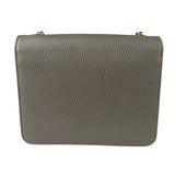 Gucci Grey Calfskin Interlocking Small G Shoulder Bag