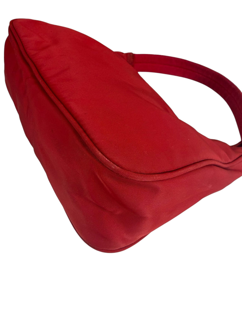 Prada Red Tessuto Nylon Pochette