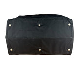 Prada Black Nylon Vintage Duffle Bag