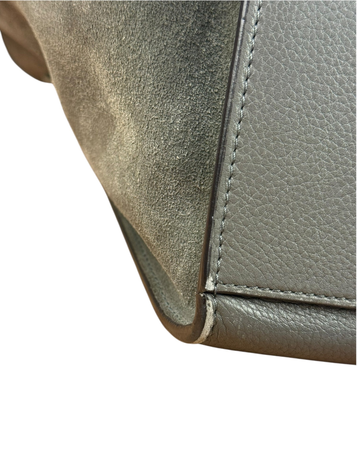Celine Trapeze Bag In Grey