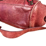 Balenciaga Mini Classic Leather City Bag Red