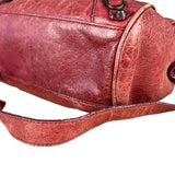 Balenciaga Mini Classic Leather City Bag Red