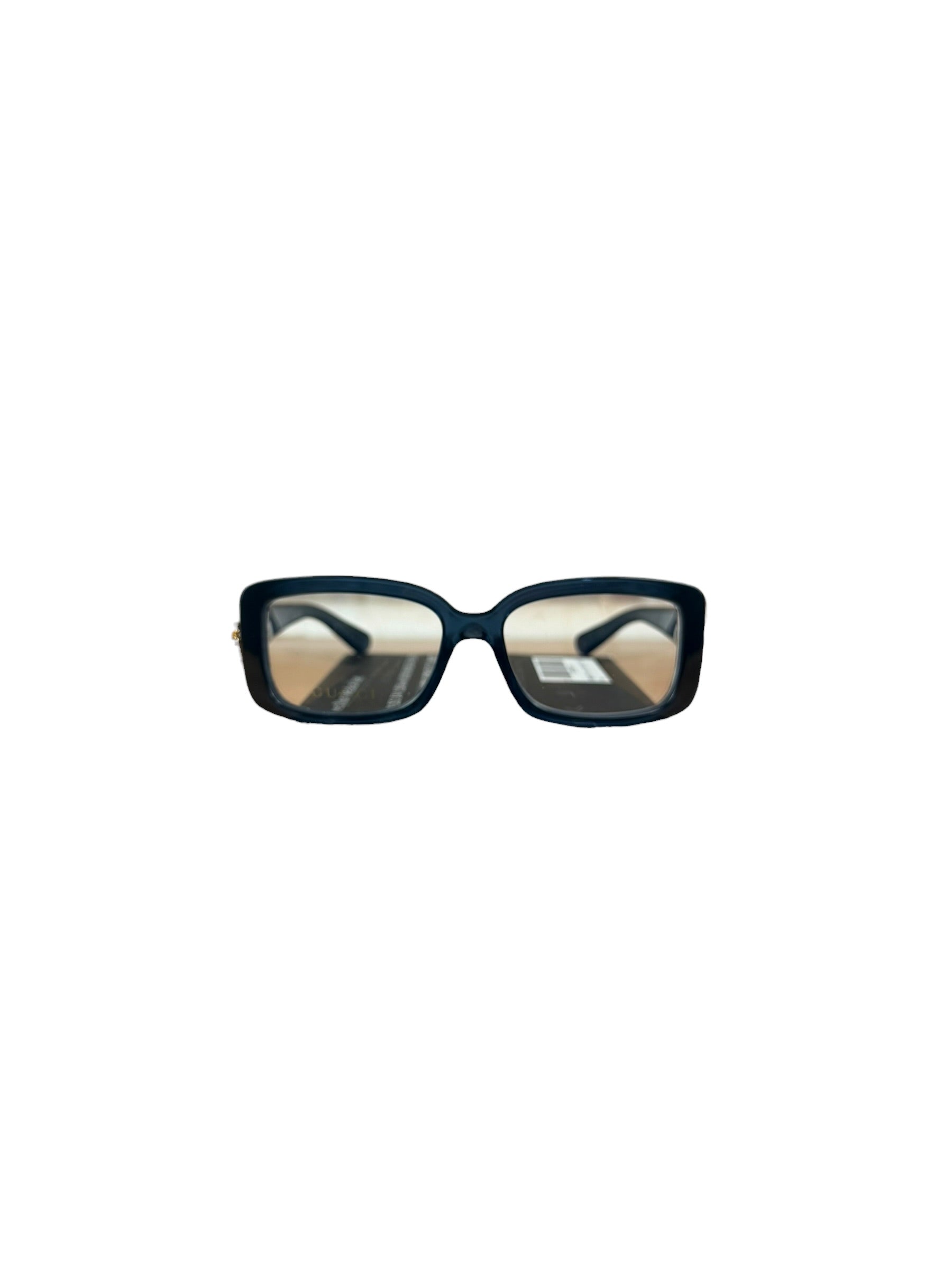 Gucci Interlocking G Transparent Rectangle Glassess GG14060
